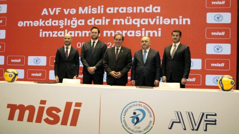 Misli, Azerbaycan futbolunun ardından voleybola da destek verdi