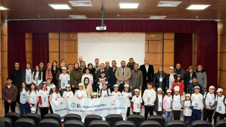 Bayburt'ta Doğa ve Bilim Okulu projesi hayata geçirildi
