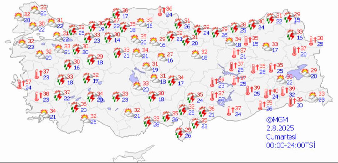 İstanbul'da yağmur var mı? Meteoroloji'eden Türkiye Beklenen Hava Haberleri: Isı Kavrulmuş ... 6