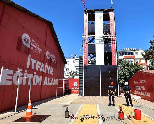 İtfaiye adaylarının Zorlu Track