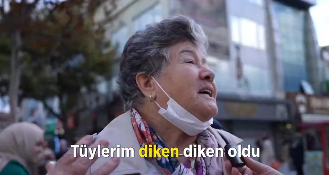 Hepsi aynı şeyi düşündü! Türk bayrağı asılıyken tüyler diken diken eden görüntüler: