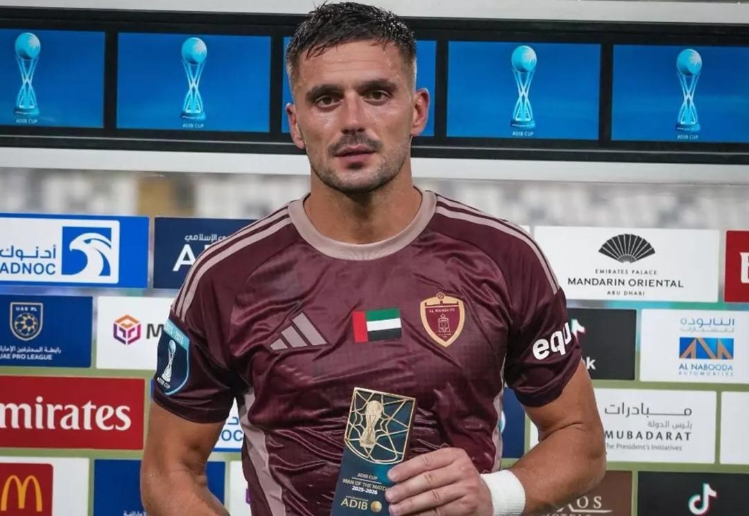 Dusan Tadic'ten muhteşem performans! Al-Wahda'da oynarken Khor Fakkan'a 2 asist yaptı... Son dakikada takımı sevindirdi... 7