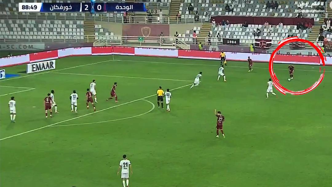 Dusan Tadic'ten muhteşem performans! Al-Wahda'da forma giyen Khor Fakkan'a 2 asist yaptı... Son dakikada takımı sevindirdi... 2